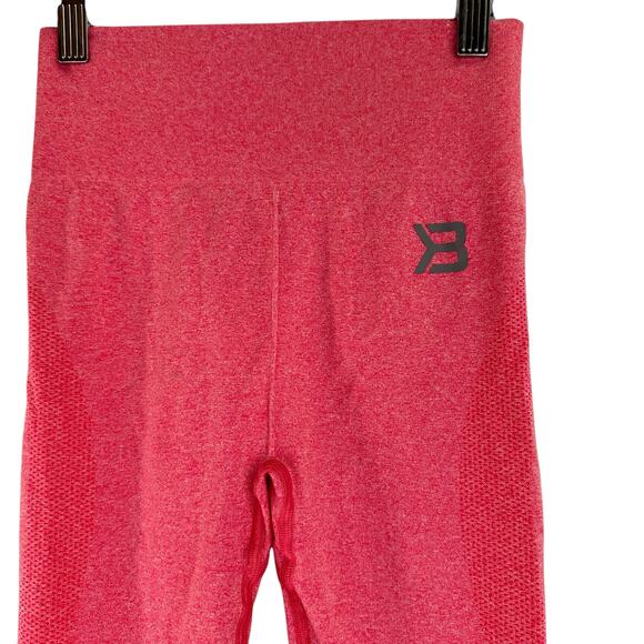 Better Bodies Pink Seamless Workout Leggings Size XS - Picture 3 of 6
